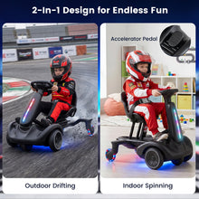 Load image into Gallery viewer, Electric Ride on Drift Car, 6V Battery Powered Racing Kart