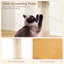 Load image into Gallery viewer, Multi-Layer Cats Tower with Plush Perch