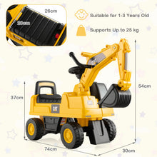 Load image into Gallery viewer, Kid's Rid-On Digger with Rotatable Digging Bucket