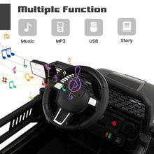 Load image into Gallery viewer, Kids Ride on Car, 12V Battery Powered Car with Remote Control, MP3, USB/Aux Port, Lights, Music