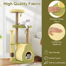 Load image into Gallery viewer, Cat Tree, Modern Cat Tower with Scratching Posts & Board