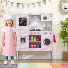 Load image into Gallery viewer, Height Adjustable Pretend Cooking Playset with Light