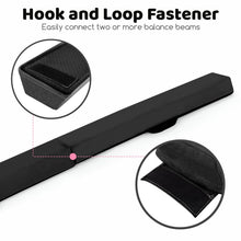 Load image into Gallery viewer, 7FT/2.1M Folding Gymnastics Balance Beam, Professional Training Beam with Carry Handles and Anti-slip Bottom