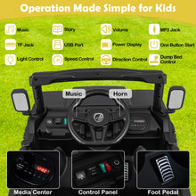 Load image into Gallery viewer, 2-Seater Kids Electric Car with Remote Control