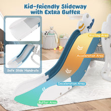 Load image into Gallery viewer, Toddler Swing and Slide Set, 4-in-1 Children Climber and Swing Set with Basketball Hoop