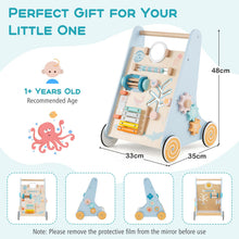 Load image into Gallery viewer, Push and Pull Learning Activity Center with Wheels
