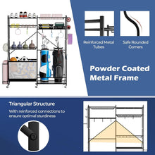 Load image into Gallery viewer, Garage Sports Equipment Organizer