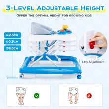 Load image into Gallery viewer, Toddler Activity Center Push Walker with 3 Adjustable Heights