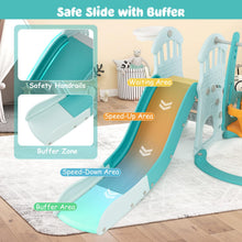 Load image into Gallery viewer, Toddler Swing and Slide Set, 4-in-1 Children Climber and Swing Set