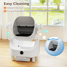 Load image into Gallery viewer, Self-Cleaning Cat Litter Box, Open-Top Electric Automatic Cat Toilet with APP Control