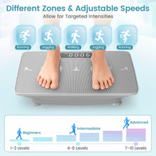 Load image into Gallery viewer, Vibration Plate Exercise Machine | Remote Control, Adjustable Intensities