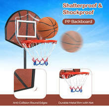 Load image into Gallery viewer, 2-in-1 Kids Basketball Hoop with Dart Board