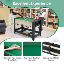 Load image into Gallery viewer, 2-in-1 Swivel Multi Game Table 122 cm Foosball and Pool Combo Table