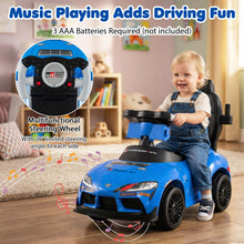 Load image into Gallery viewer, 3 in 1 Ride on Push Car, Licensed Toyota Stroller Sliding Walking Car with Handle