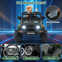 Load image into Gallery viewer, Kids Ride on Car, 12V Licensed Toyota FJ Car with Remote Control, Lights, Music, Horn, Wireless