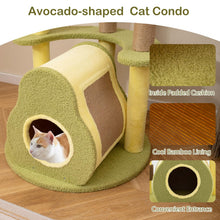 Load image into Gallery viewer, Cat Tree, Modern Cat Tower with Scratching Posts & Board
