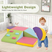 Load image into Gallery viewer, 6 Piece Foam Climbing Toys for Toddlers with PU Leather Cover