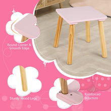 Load image into Gallery viewer, Kids Dressing Table and Stool Set