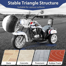 Load image into Gallery viewer, Kids Electric Motorcycle Motorbike 6V Battery Horn Headlight