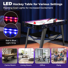 Load image into Gallery viewer, Air Hockey Game Table with 2 Pushers and Pucks mfor Game Room