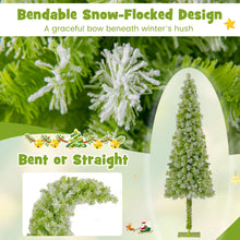 Load image into Gallery viewer, Whimsical Christmas Tree with Branch Tips and Warm White LED Lights