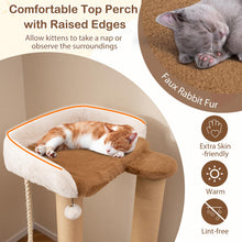 Load image into Gallery viewer, Cat Tree, 112cm Tall Multi-level Cat Tower with Scratching Posts