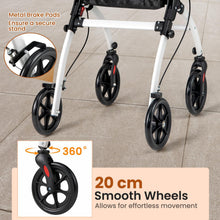 Load image into Gallery viewer, Wheeled Mobility Walker with Storage Basket