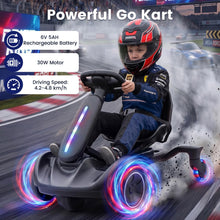 Load image into Gallery viewer, Electric Ride on Drift Car, 6V Battery Powered Racing Kart