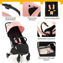 Load image into Gallery viewer, Foldable Baby Stroller Lightweight Baby Pushchair