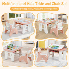 Load image into Gallery viewer, Kids Table and Chair Set, Children Activity Table with Chair