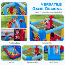 Load image into Gallery viewer, Kids Bouncy Castle, Inflatable Bounce House with Slide