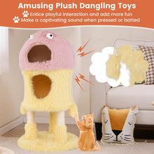 Load image into Gallery viewer, Cat Tree, 93cm Monster-Themed Cat Tower with 2 Cat Condos