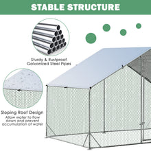 Load image into Gallery viewer, Large Spire Shaped Walk In Chicken Coop with Waterproof and Sun Protection Cover
