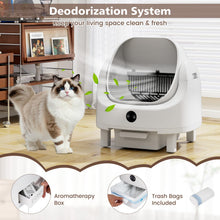 Load image into Gallery viewer, Self-Cleaning Cat Litter Box, Open-Top Electric Automatic Cat Toilet with APP Control