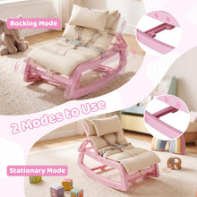 Load image into Gallery viewer, Kids Rocking Chair, Indoor Outdoor Toddlers Rocker with Adjustable Backrest