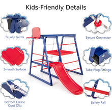 Load image into Gallery viewer, 7 in 1 Kids Heavy Duty Metal Toddler Climber Set