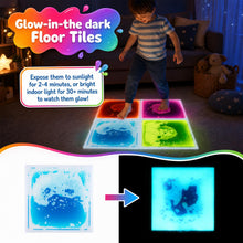 Load image into Gallery viewer, 4-Pack Leakproof Colorful Sensory Mats for Children