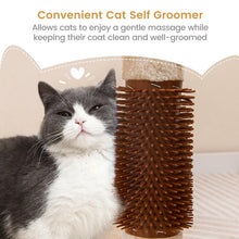 Load image into Gallery viewer, Cat Tree, 2-Tier Cat Tower with Cat Bed, Hammock, Scratching Post, Self-massage Brush