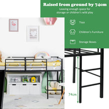 Load image into Gallery viewer, Kids Loft Bed with Slide