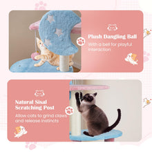 Load image into Gallery viewer, Cute Fluffy Kitten Activity Center for Indoor Cats