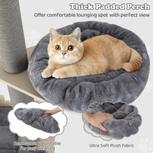 Load image into Gallery viewer, Floor to Ceiling Cat Tree, 5 Tier Tall Cat Tower with 236-271cm Adjustable Height