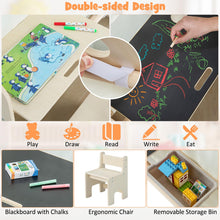 Load image into Gallery viewer, Indoor Playhouse with Storage Bin and Floor Mat for Toddlers