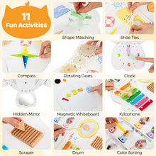 Load image into Gallery viewer, 11-in-1 Toddler Learning Activity Center for Boys Girls 3+ Years Old