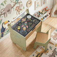 Load image into Gallery viewer, Kids Table and Chair Set, Children Activity Desk with Detachable Tabletop