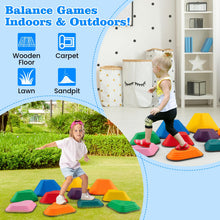 Load image into Gallery viewer, Stepping Stones for Kids, Toddler Balance Stone with Non-Slip Edge( 11 Pcs: 42 x 40 x 20cm )
