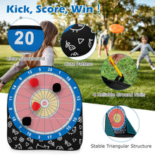 Load image into Gallery viewer, Giant Kick Darts Game with 4 Soccer Balls