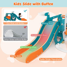 Load image into Gallery viewer, Toddler Slide and Swing Set, 5-in-1 Kids Slide