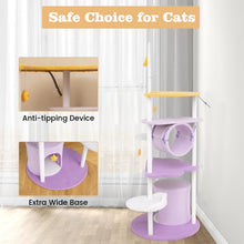 Load image into Gallery viewer, Cat Tree, 158cm Multi-Level Large Cat Tower with Metal Frame