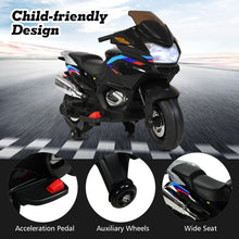 Load image into Gallery viewer, 12V Children Electric Motorbike with Training Wheels