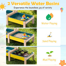 Load image into Gallery viewer, Sand and Water Table for Toddlers | Fir Wood Play Activity Table
